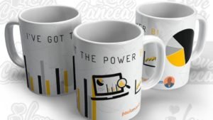 Caneca do Power BI