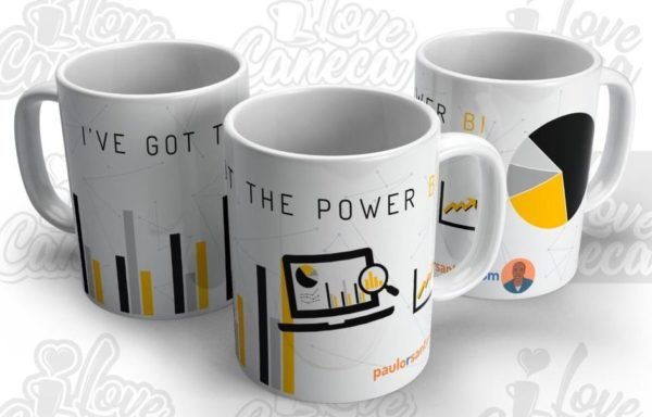 Caneca do Power BI
